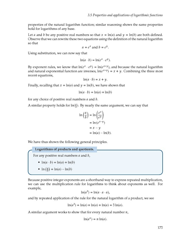 Active Preparation for Calculus - Page 173
